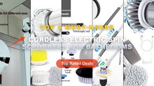 Amazing Cordless Electric Spin Scrubbers For Bathrooms You Need To See
