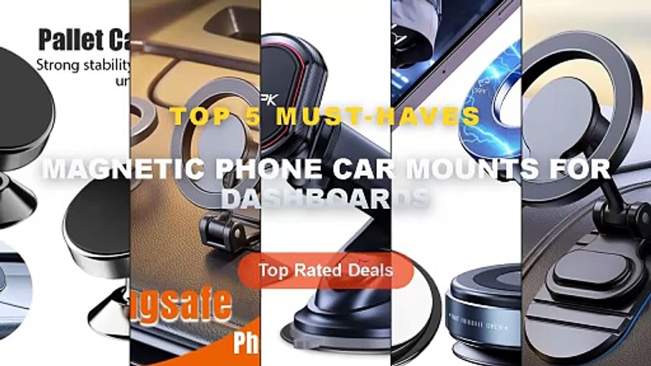 Top 5 Best Magnetic Phone Car Mounts For Dashboards (Must Have!)