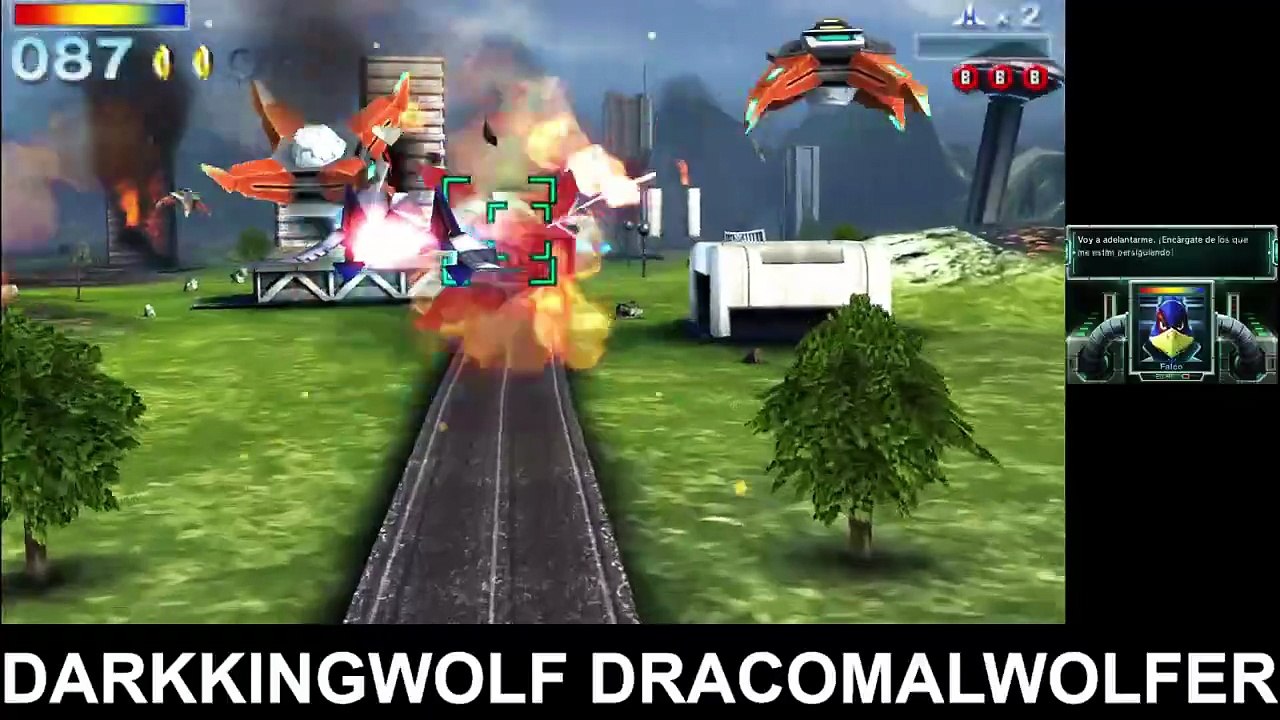 STARFOX 64 3D. RUTA FACIL. GAMEPLAY #5. EN ESPAÑOL LATINO.