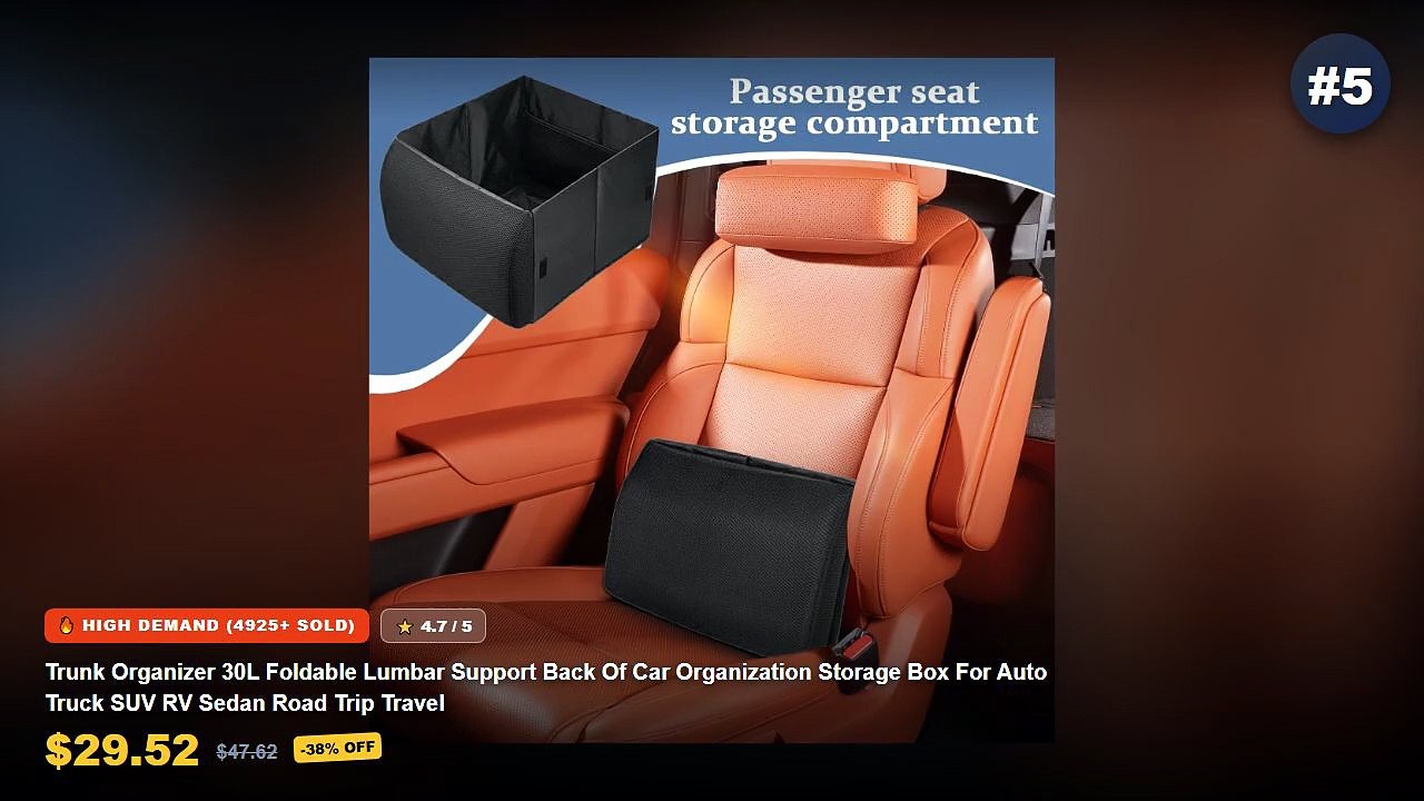 Why Everyone Is Buying Car Trunk Storage Boxes...