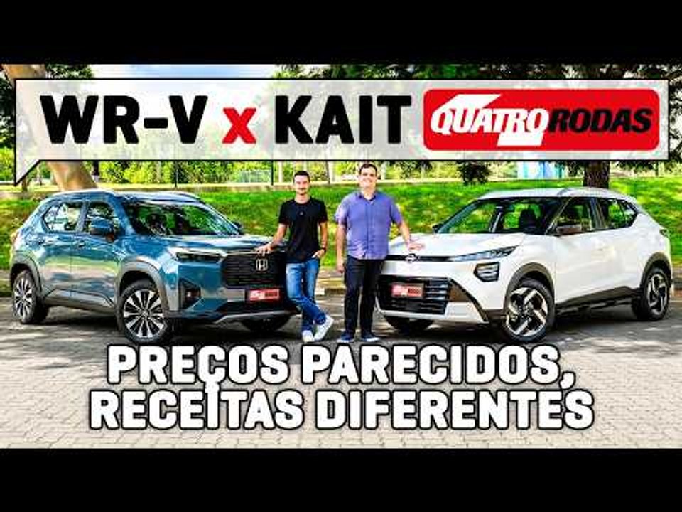 HONDA WR-V e NISSAN KAIT: qual SUV compacto japonês feito para SER BARATO é O MELHOR?