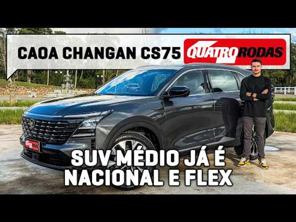 Caoa Changan CS75 é SUV mais barato que vw T-Cross e maior que Jeep Commander
