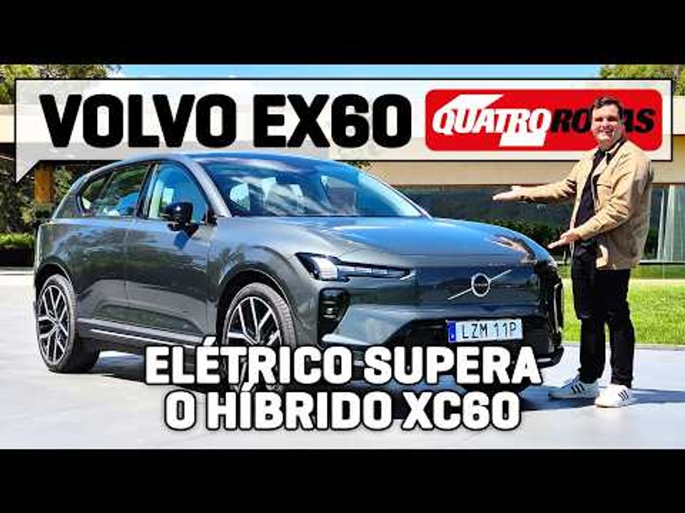Volvo EX60 é elétrico com BONS ARGUMENTOS para APOSENTAR o híbrido XC60
