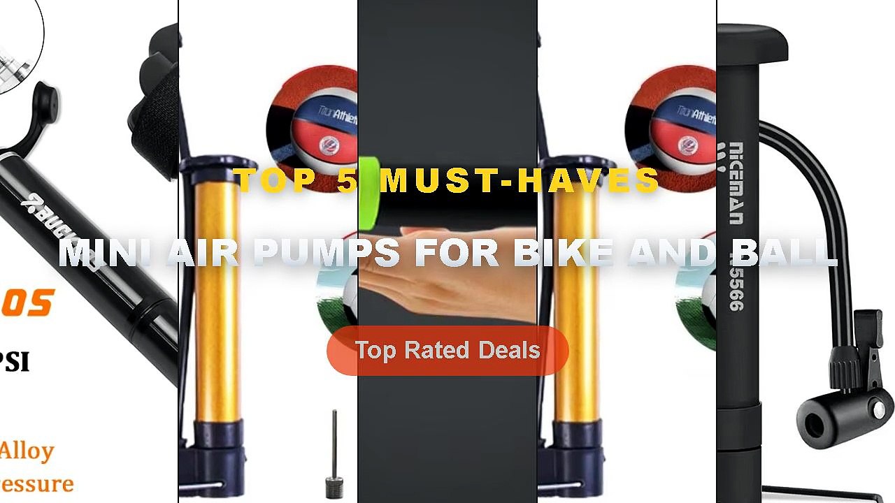 Top 5 Best Mini Air Pumps For Bike And Ball (Mu...