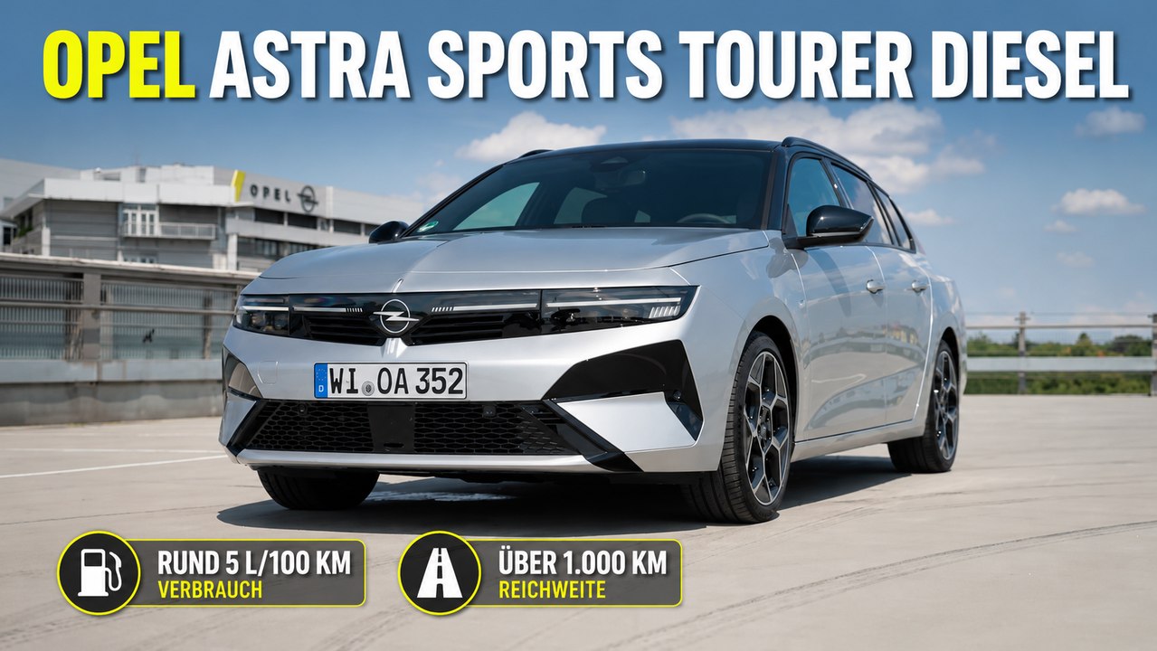 Opel Astra Sports Tourer Diesel – viel Platz, wenig Verbrauch ab 219 €