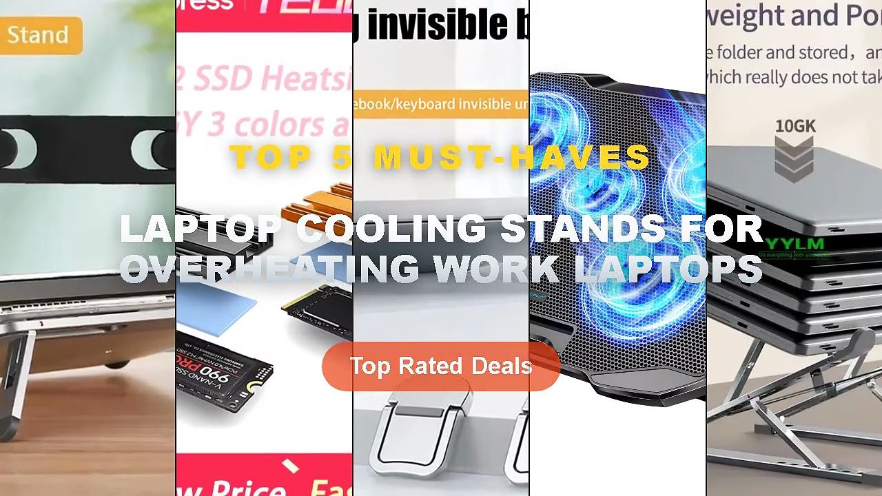 Top 5 Best Laptop Cooling Stands For Overheating Work Laptops (Must Have!)