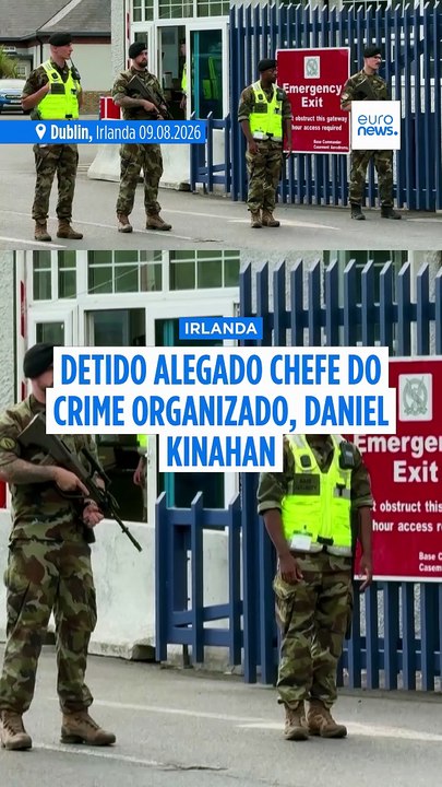 Irlanda: alegado chefe de grupo criminoso Danie...