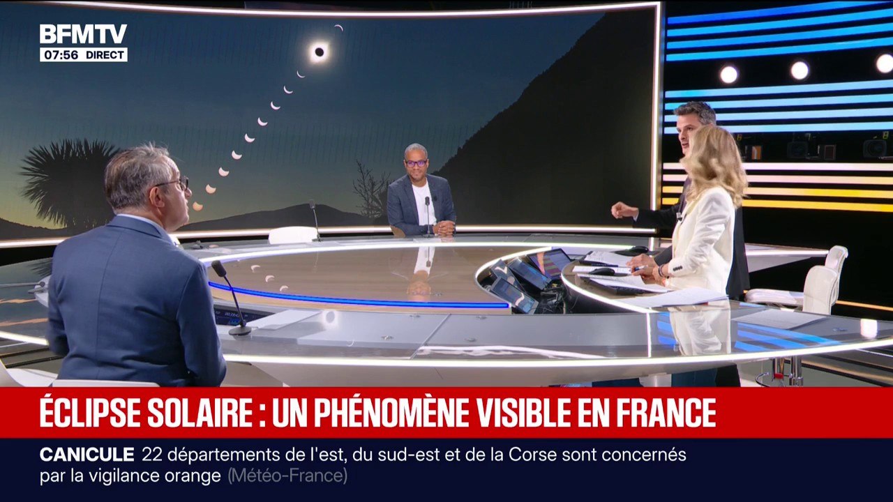 "Il y a une éclipse sur Terre tous les 18 mois à peu près", explique Philippe Stée, président de l'observatoire de Paris