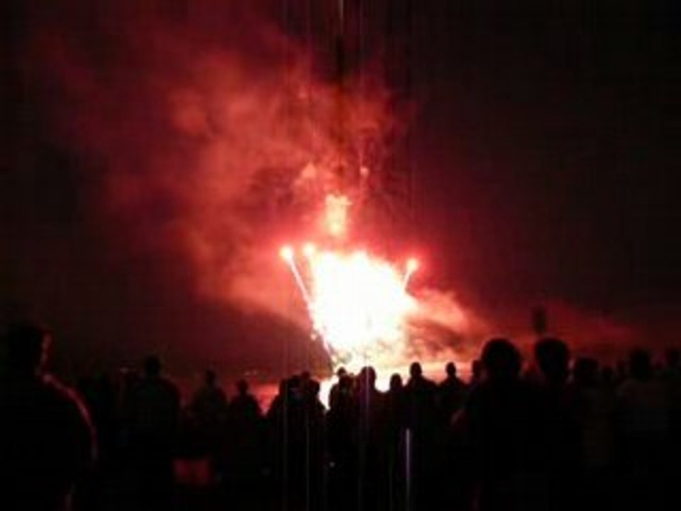 feux d'artifice : hymne du canada