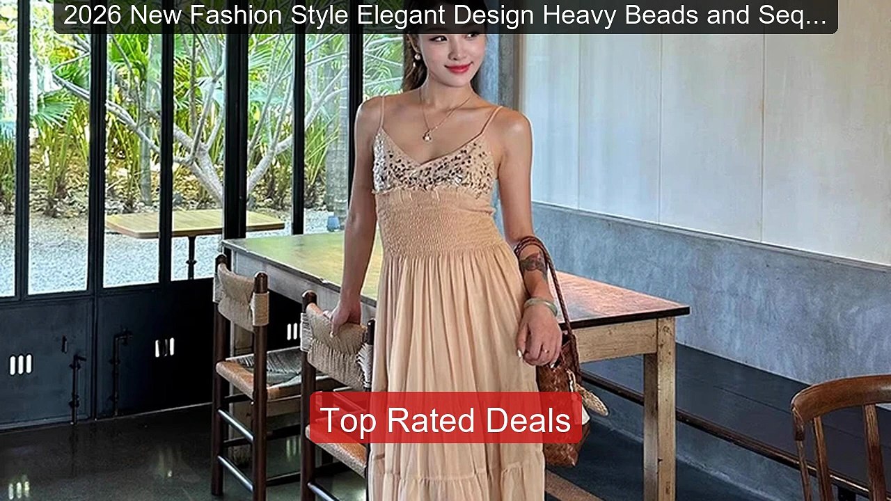 2026 New Fashion Style Elegant Design Heavy Beads and Sequins ... -- Hot Deal 2026 | Limited Offer!