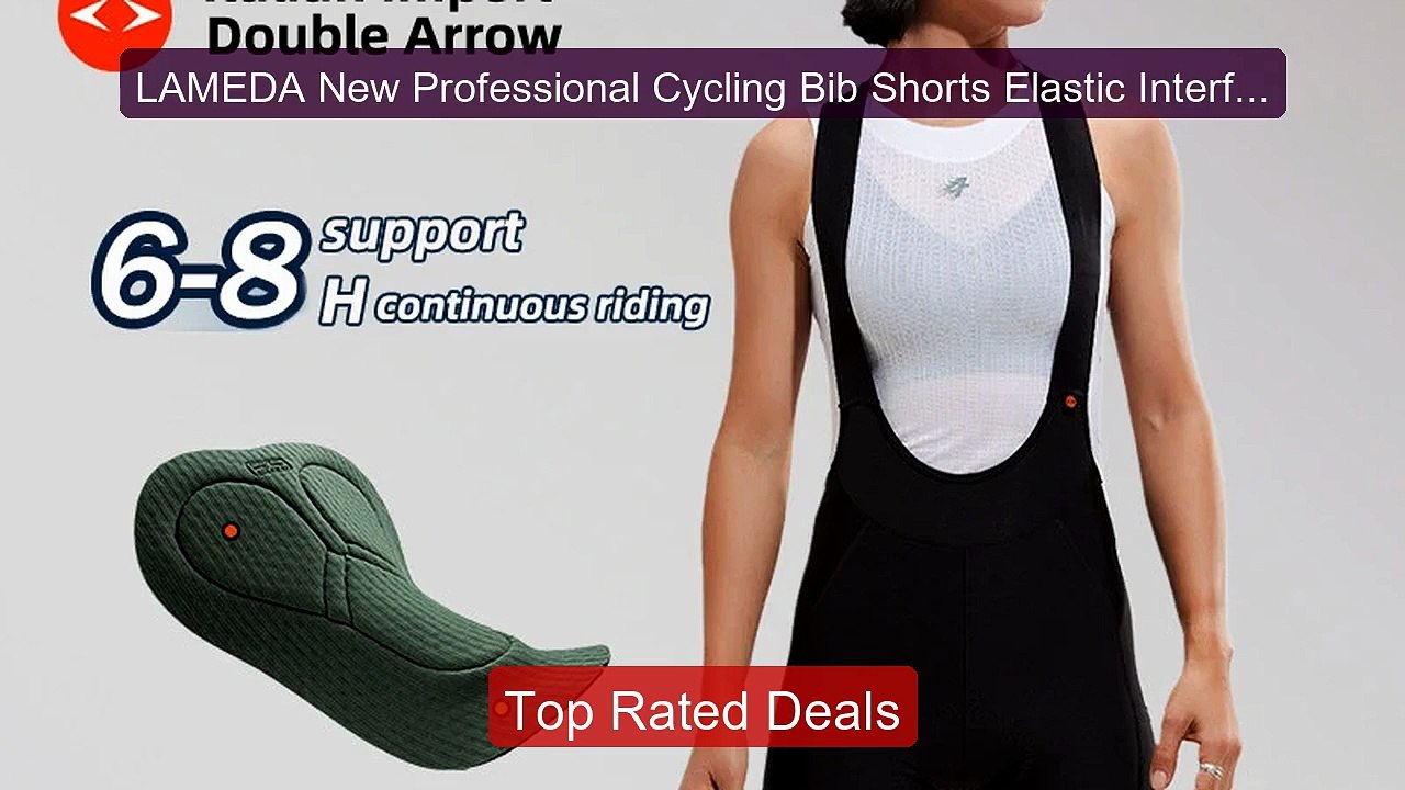 LAMEDA New Professional Cycling Bib Shorts Elastic Interface ... -- Amazing Value 2026 | Must Have!