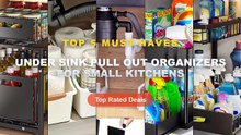 Why Everyone Is Buying Under Sink Pull Out Organizers For Small Kitchens