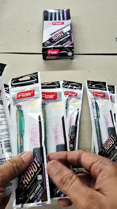 Flair Robot Mechanical Pencil 🤖✏️ | 0.7mm Lead | Unboxing & Review