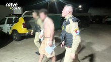 Homem tenta fugir da PM e é preso com cocaína escondida na cueca