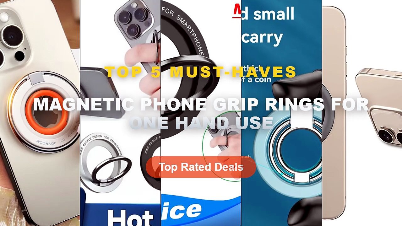 Cheap & Best Magnetic Phone Grip Rings For One...