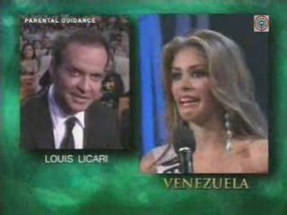 Miss Universe 2008 - Question and Answer Portion