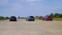 New Porsche Cayenne EV v Ferrari Purosangue v Lambo Urus DRAG RACE