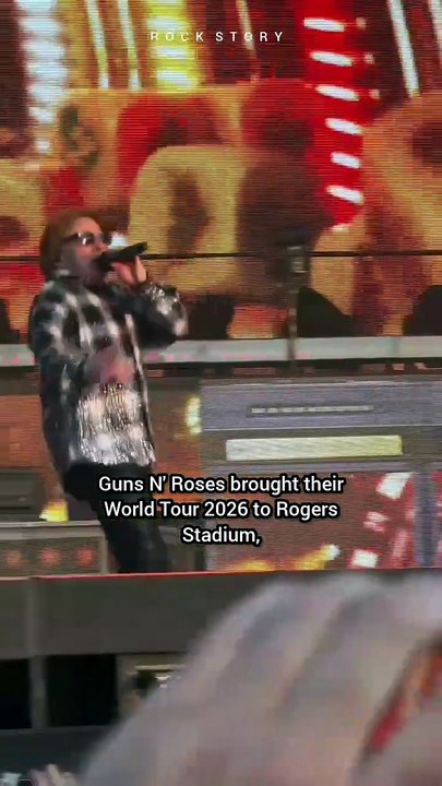 ROCKS TORONTO! GNR Opens Rogers Stadium with Public Enemy