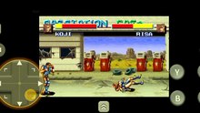 Bishin Densetsu Zoku (Japan) - gameplay SNES Fighting game Racing Beat em up Anime Post apocalypse