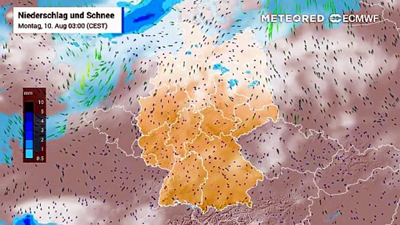 Deutschland wartet dringlichst auf Landregen, doch der ist nicht in Sicht!