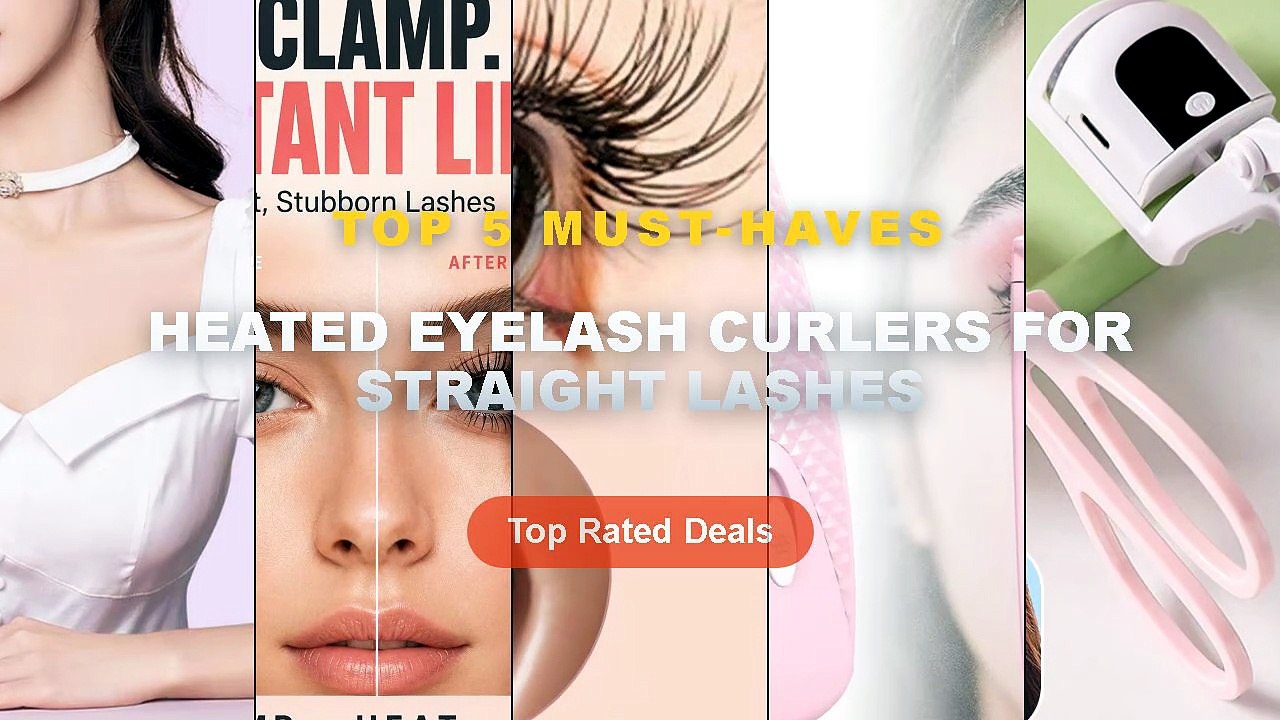 Cheap & Best Heated Eyelash Curlers For Straight Lashes Unboxing & Review