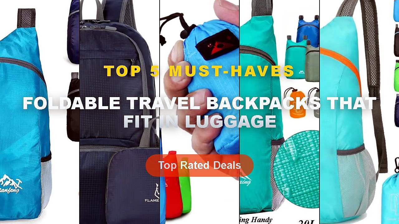 Foldable Travel Backpacks That Fit In Luggage: Top 5 Best Sellers - 20L Large Capacity Mountaineering Packable Backpack ...