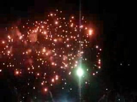 Feu d'artifices du 14 juillet à Paris