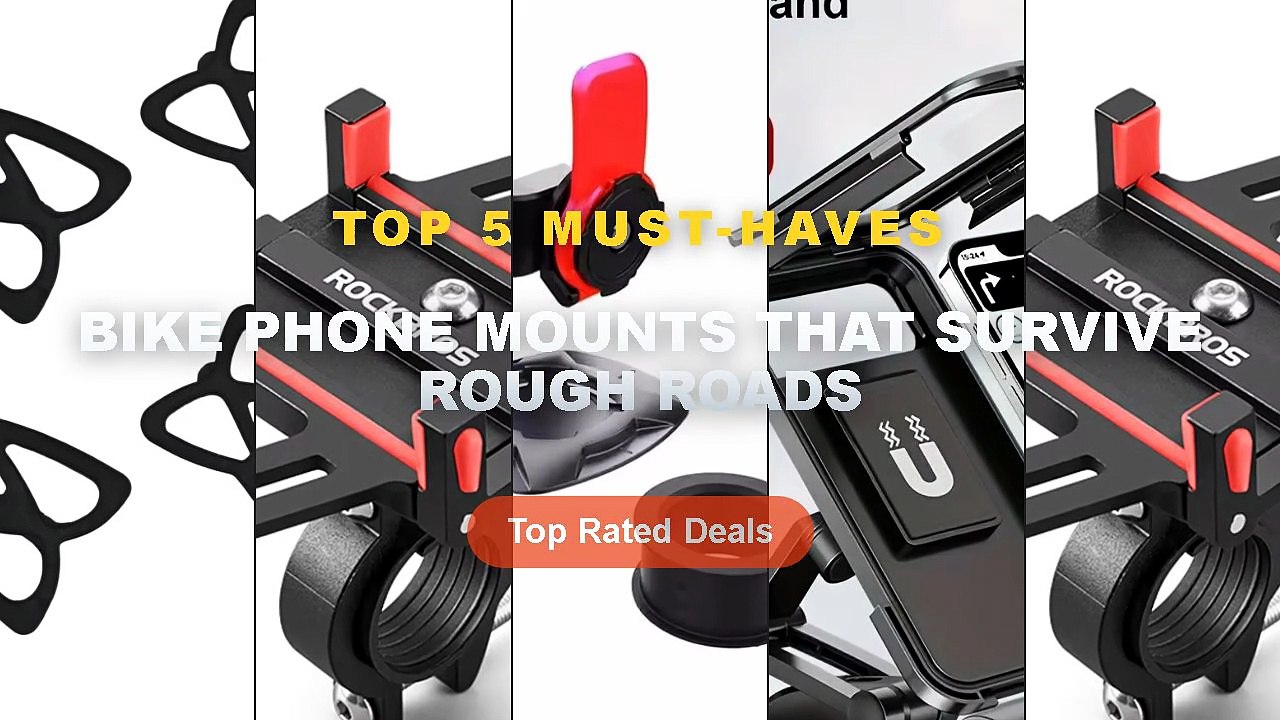 Amazing Bike Phone Mounts That Survive Rough Roads You Need To See