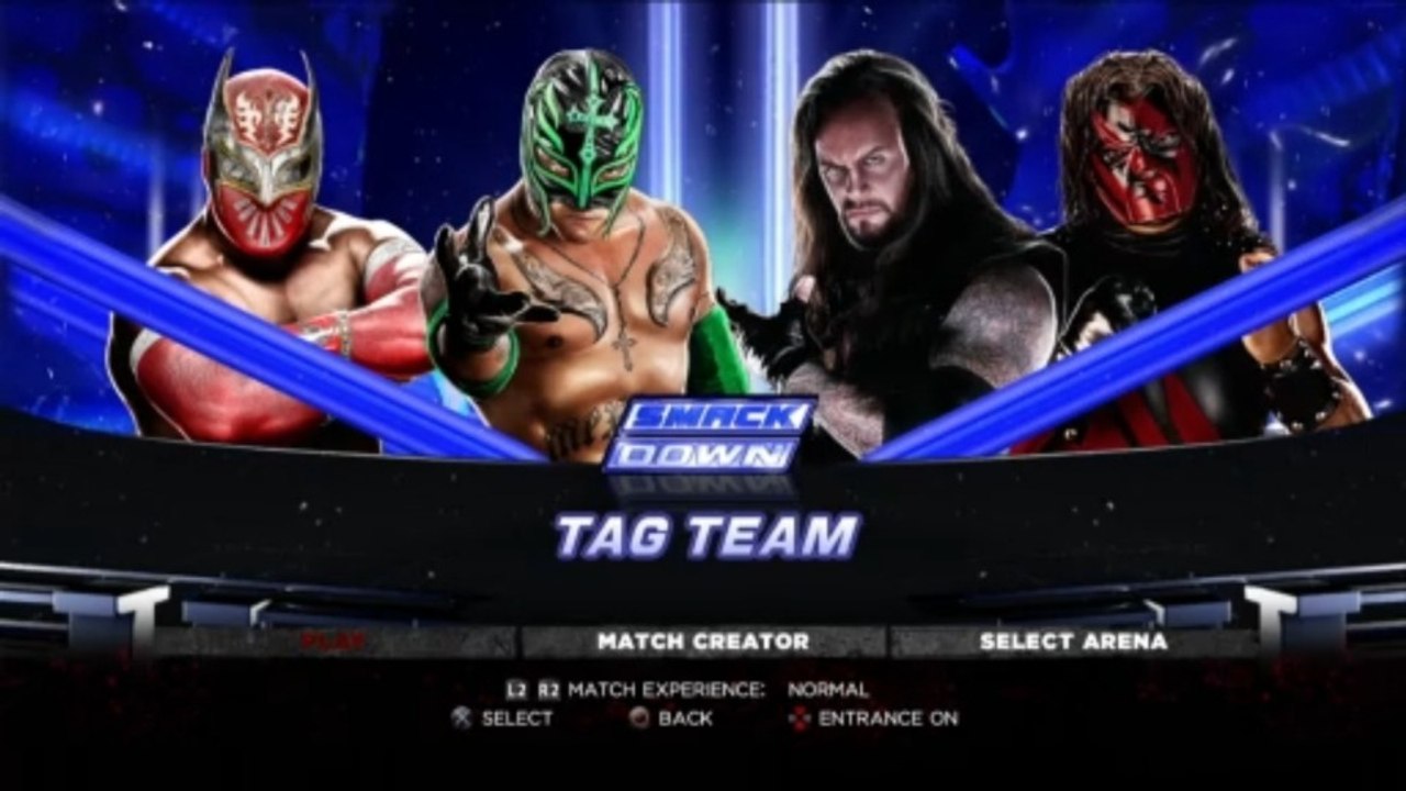 WWE '13 - Rey Mysterio & Sin Cara vs. The Brothers of Destruction