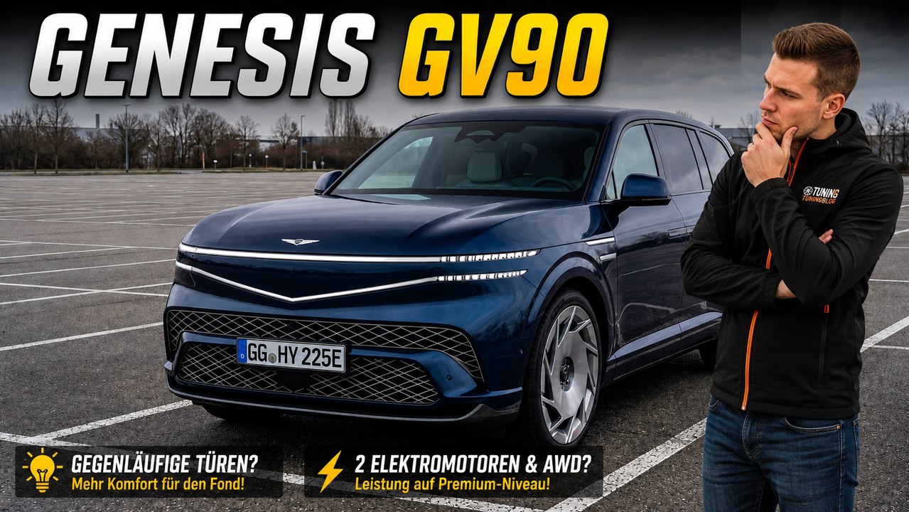 2027 Genesis GV90: Neolun-Design trifft auf moderne Elektro-Technik