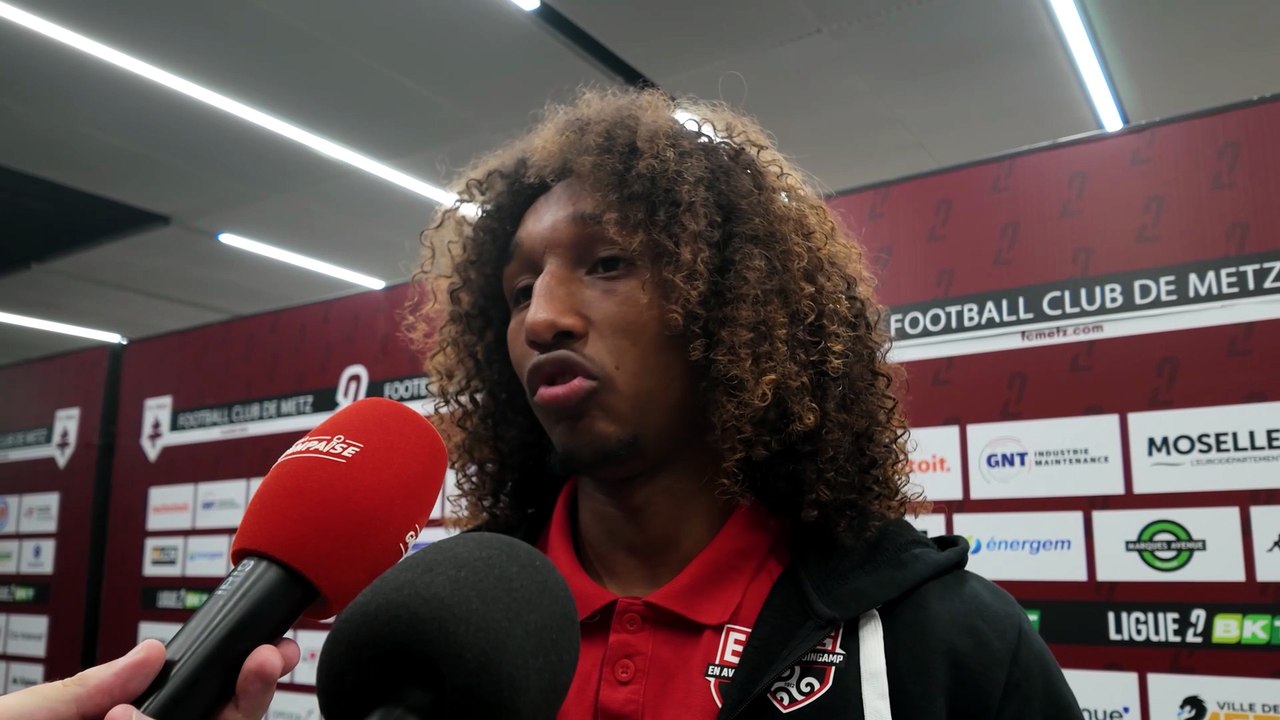 FC Metz - EAG (2-1) : la réaction de Tanguy Ahilé après le premier match
