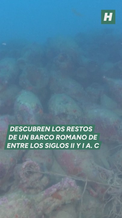 Descubren un naufragio de la época romana