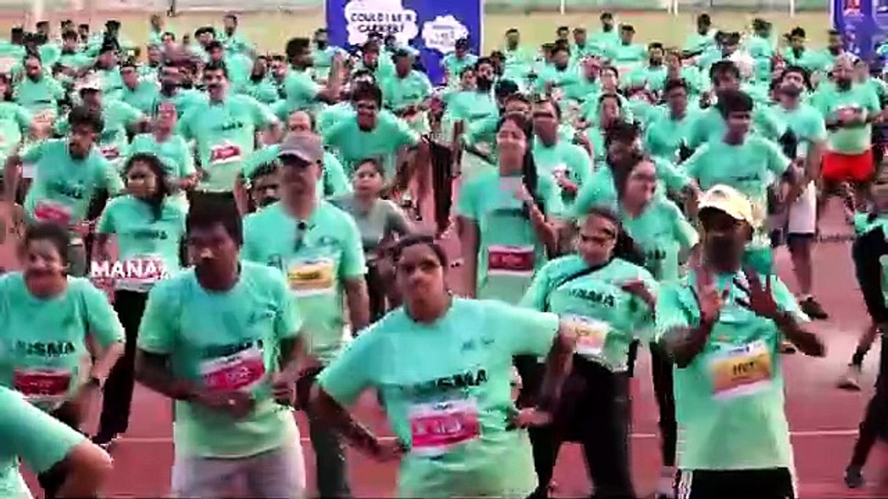 SMA Awareness Run @ Gachibowli Stadium
