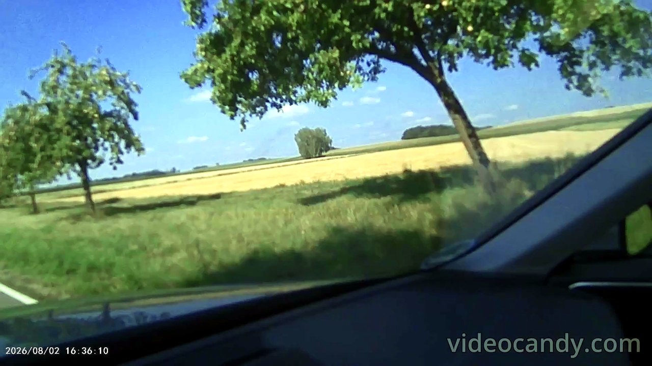 Auf der B16 zwischen Wattenweiler und Ichenhausen