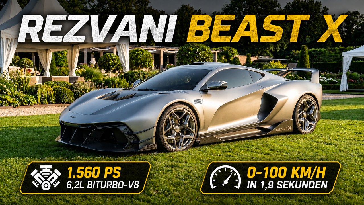 2027 Rezvani Beast X: Nur 5 Exemplare des brutalen US-Hypercars