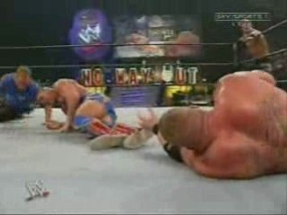 No Way Out 03: Benoit & Lesnar vs Team Angle