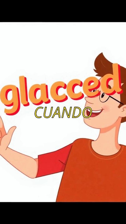 10000 palabras en inglés - ¿Qué significa glanced?