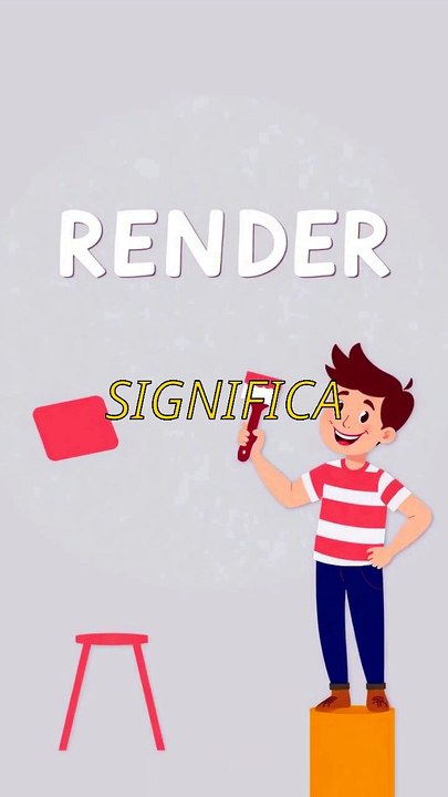 10000 palabras en inglés - ¿Qué significa realmente render?