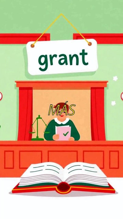 10000 palabras en inglés - La palabra que da acceso  grant