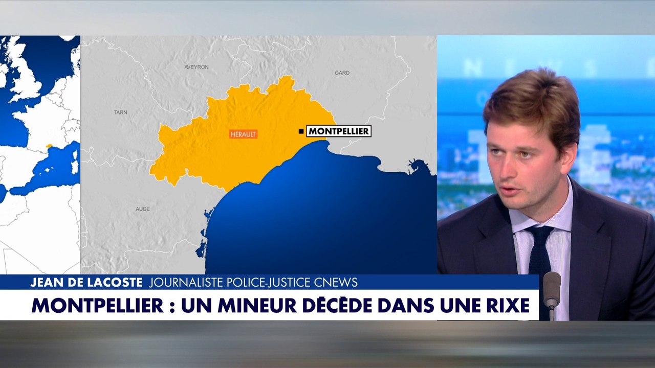 Montpellier : mort d'un mineur de 16 ans, poignardé