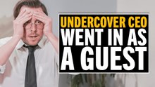 Undercover CEO Gets Disrespected as a Guest... Then Reveals the Truth