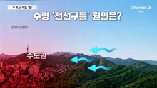 두 쪽 난 하늘…수평구름, 왜?