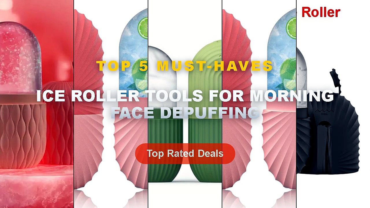 Don't Buy Ice Roller Tools For Morning Face Depuffing Before Watching This! - Ice Face Roller Ice Cube Beauty Massage Si...