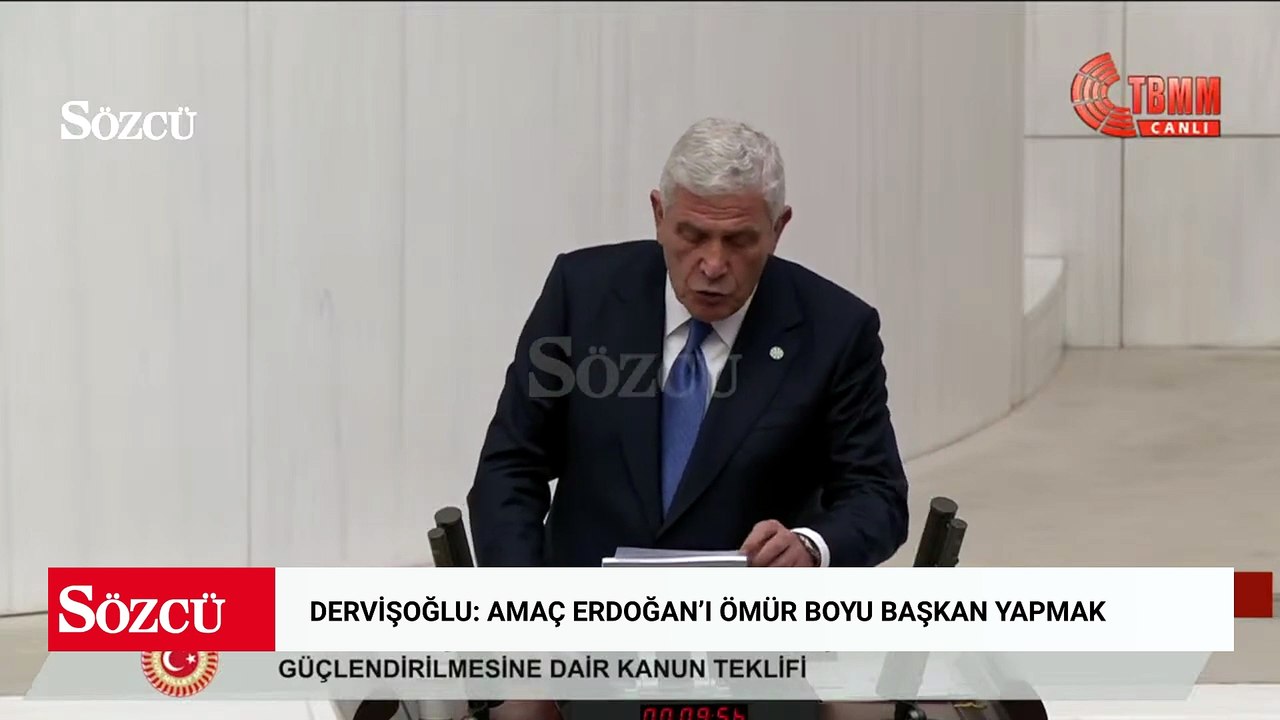 Dervişoğlu: Amaç Erdoğan'ı ömür boyu başkan yapmak