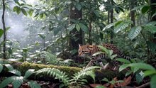 Oncilla : The tiny spotted wild cat silently roaming tropical forests