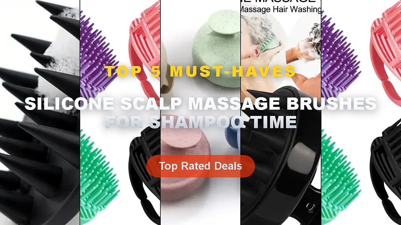 Ultimate Guide to the Best Silicone Scalp Massage Brushes For Shampoo Time
