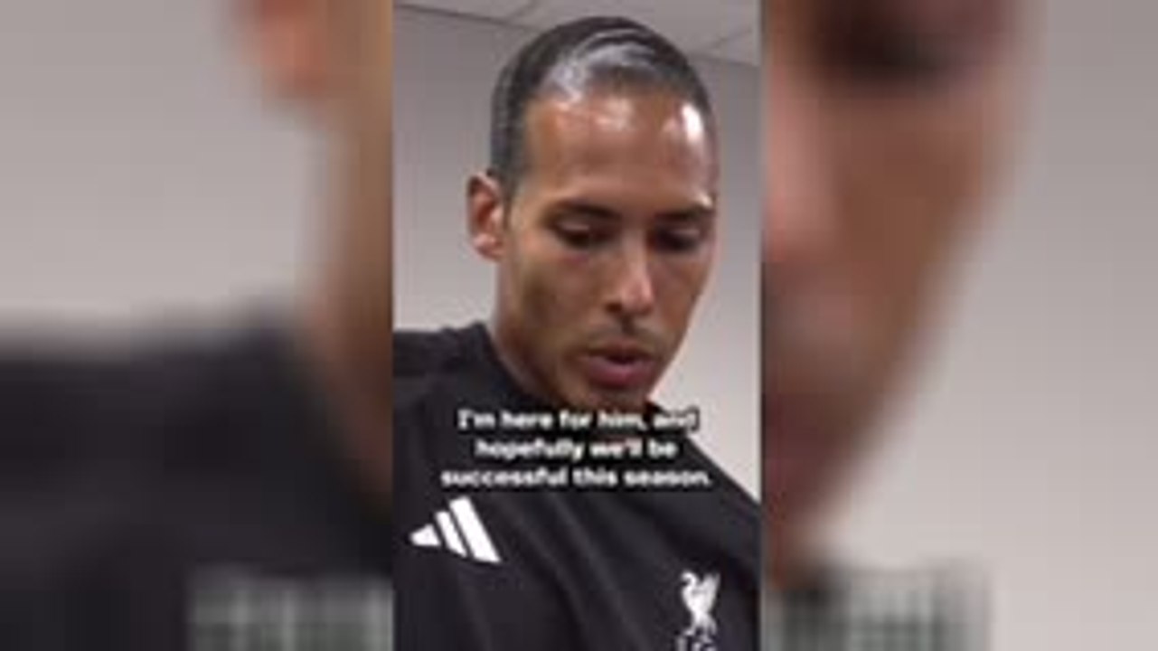 'I'm here for him' - Van Dijk keen to help new boss Iraola
