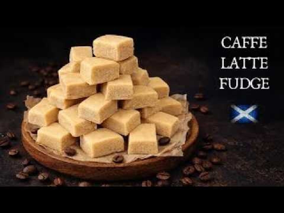 Caffe Latte Fudge | Easy Creamy Coffee Fudge