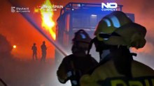Πυροσβέστες δίνουν μάχη με δασική πυρκαγιά στην Καστεγιόν της ανατολικής Ισπανίας