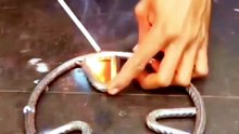 He Made a Folding Stove From Scrap Rebar - No Tools Needed In The Wild
